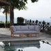 Marina 3 Piece Outdoor Patio Teak Set by Modway - front view