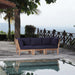 Marina 3 Piece Outdoor Patio Teak Set by Modway - lifestyle in-use