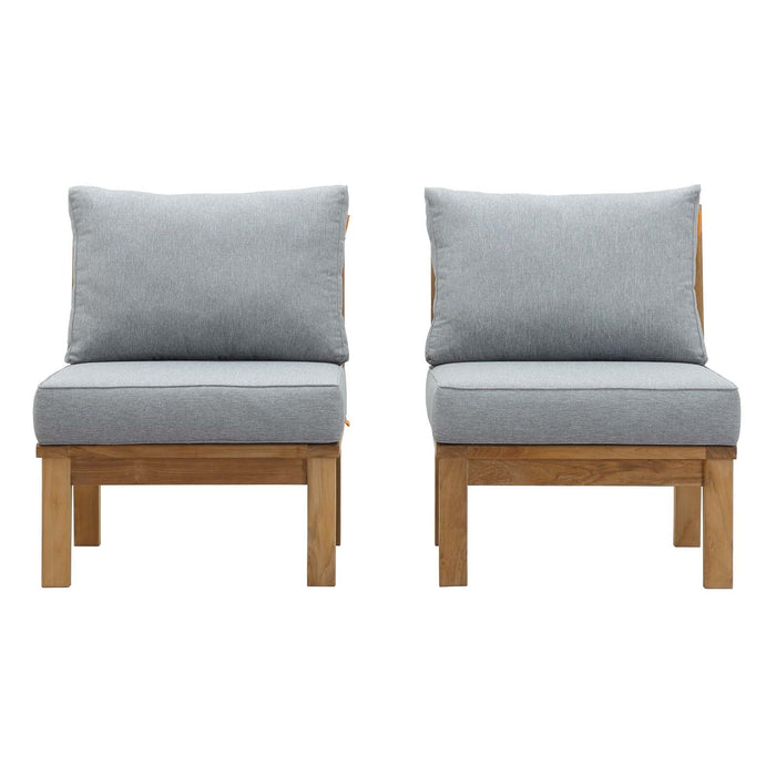 Marina 2 Piece Outdoor Patio Teak Set