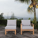 Marina 2 Piece Outdoor Patio Teak Set - Modway \outdoor\lounge chairs