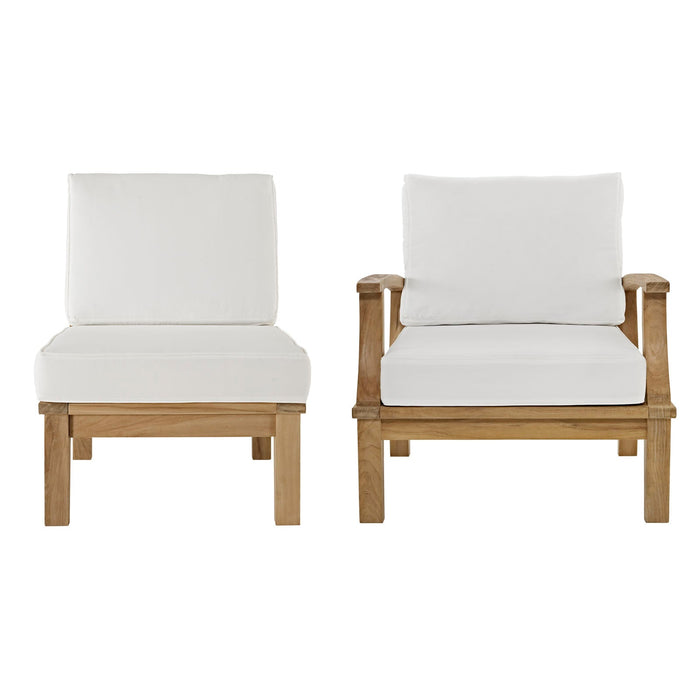 Marina 2 Piece Outdoor Patio Teak Set - view 14