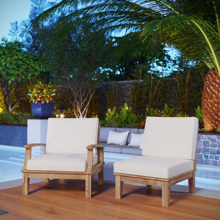 Marina 2 Piece Outdoor Patio Teak Set - view 13