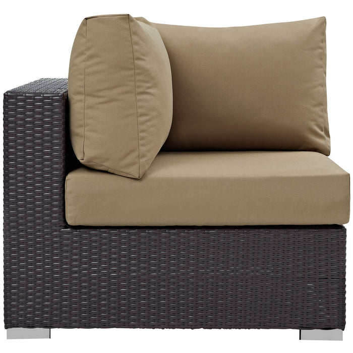 Convene 5 Piece Outdoor Patio Sectional Set by Modway - view 23