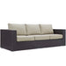 Convene Outdoor Patio Sofa - alternate angle view