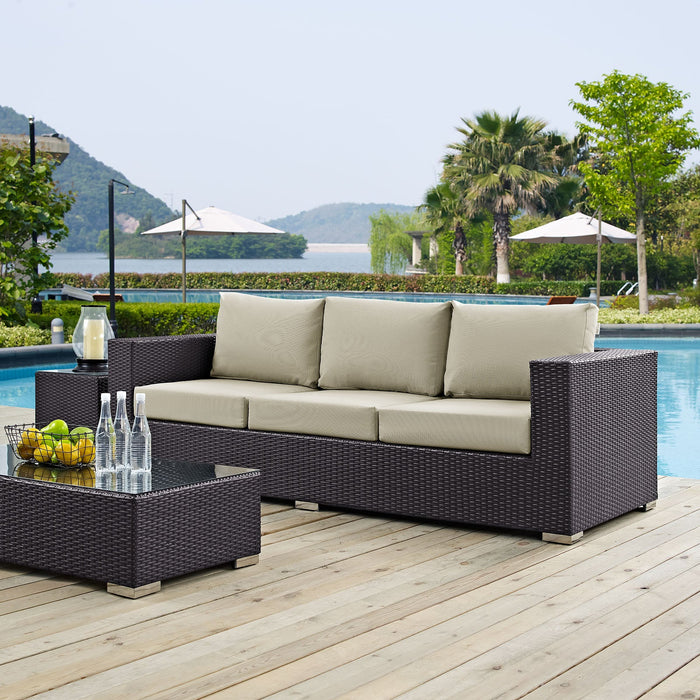 Convene Outdoor Patio Sofa - Modway \outdoor\sofas & sectionals