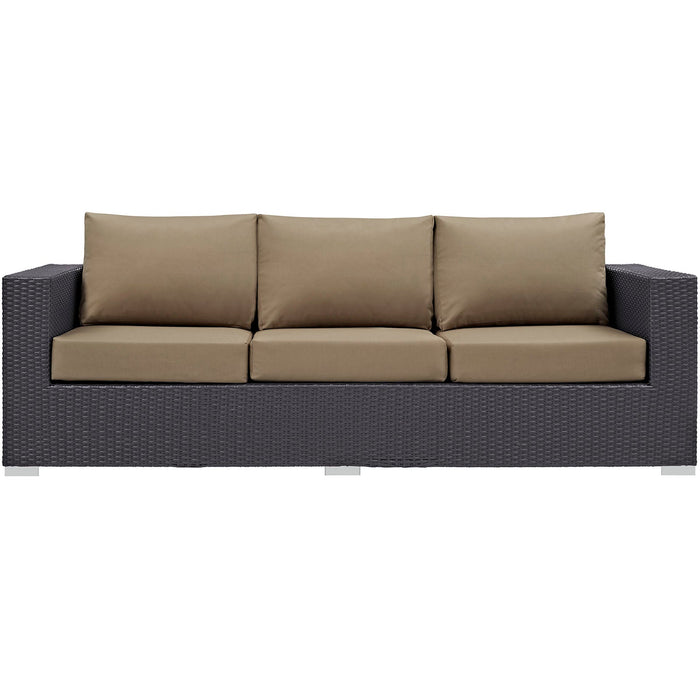 Convene 3 Piece Set Outdoor Patio with Fire Pit