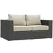 Sojourn Outdoor Patio Sunbrella® Loveseat - alternate angle view