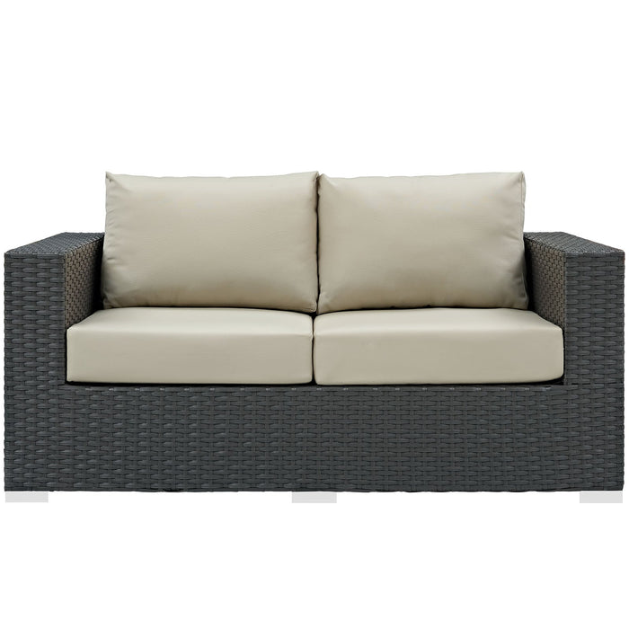 Sojourn Outdoor Patio Sunbrella® Loveseat - view 5