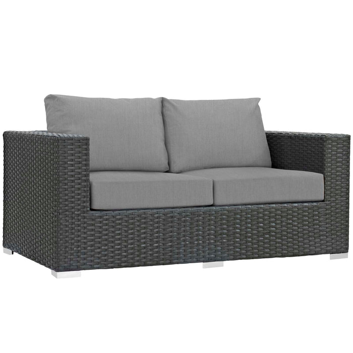 Sojourn Outdoor Patio Sunbrella® Loveseat - view 7