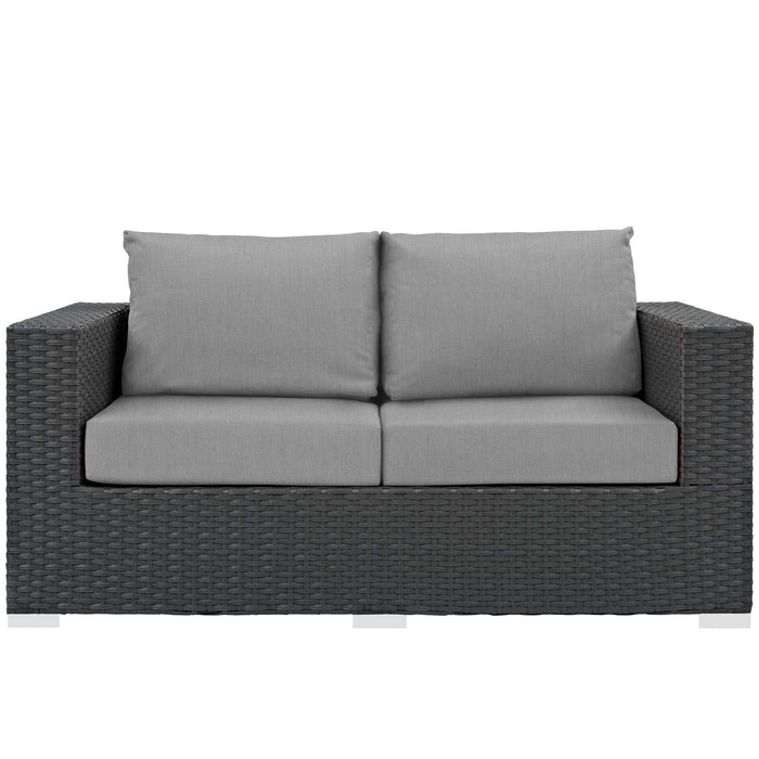 Sojourn Outdoor Patio Sunbrella® Loveseat - view 10