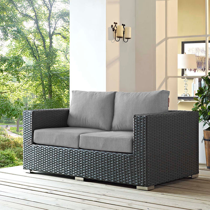 Sojourn Outdoor Patio Sunbrella® Loveseat - view 6
