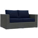 Sojourn Outdoor Patio Sunbrella® Loveseat - view 12