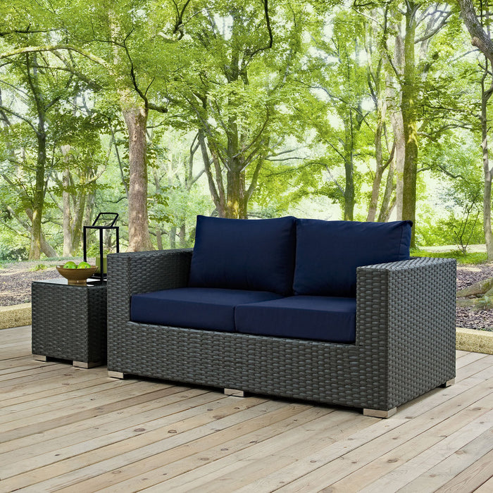 Sojourn Outdoor Patio Sunbrella® Loveseat - view 11