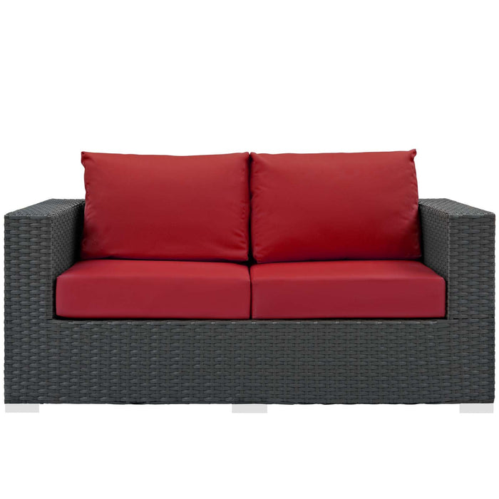 Sojourn Outdoor Patio Sunbrella® Loveseat - view 20