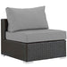 Sojourn Outdoor Patio Fabric Sunbrella® Armless - alternate angle view