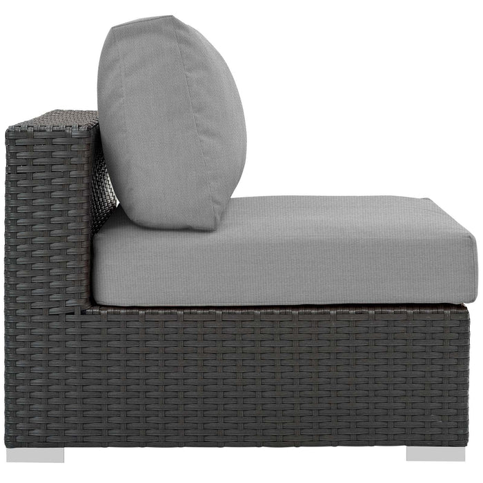Sojourn Outdoor Patio Fabric Sunbrella® Armless - detail close-up
