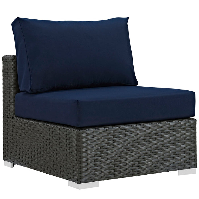 Sojourn Outdoor Patio Fabric Sunbrella® Armless - view 5
