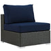 Sojourn Outdoor Patio Fabric Sunbrella® Armless - view 5