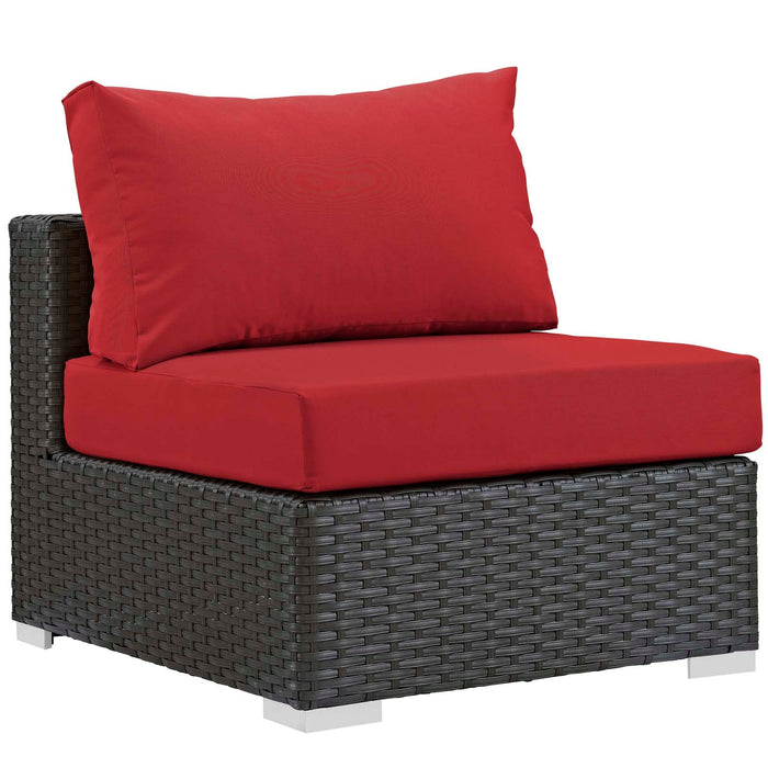 Sojourn Outdoor Patio Fabric Sunbrella® Armless - view 6
