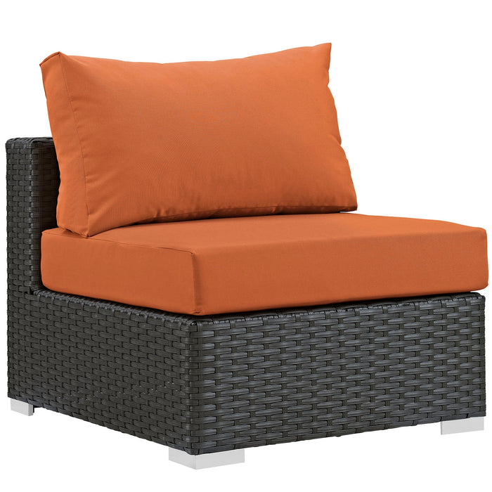 Sojourn Outdoor Patio Fabric Sunbrella® Armless - view 9