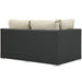 Sojourn Outdoor Patio Sunbrella® Left Arm Loveseat - alternate angle view