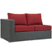Sojourn Outdoor Patio Sunbrella® Left Arm Loveseat - view 7