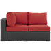 Sojourn Outdoor Patio Sunbrella® Left Arm Loveseat - view 9