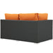 Sojourn Outdoor Patio Sunbrella® Left Arm Loveseat - view 11