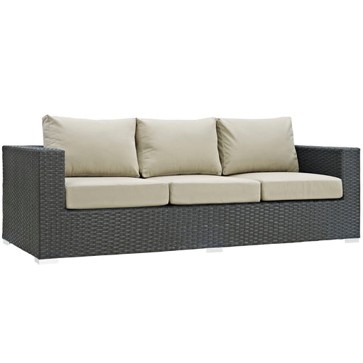 Sojourn Outdoor Patio Sunbrella® Sofa - alternate angle view