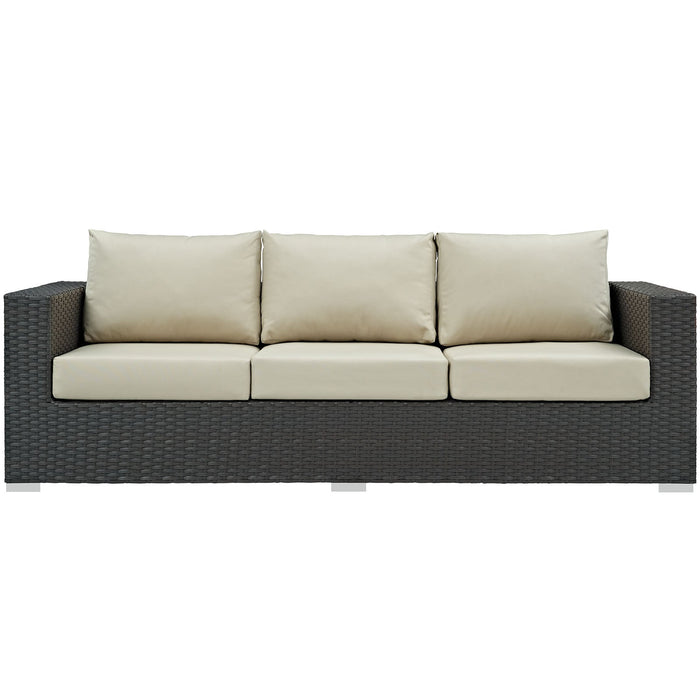 Sojourn Outdoor Patio Sunbrella® Sofa - view 5