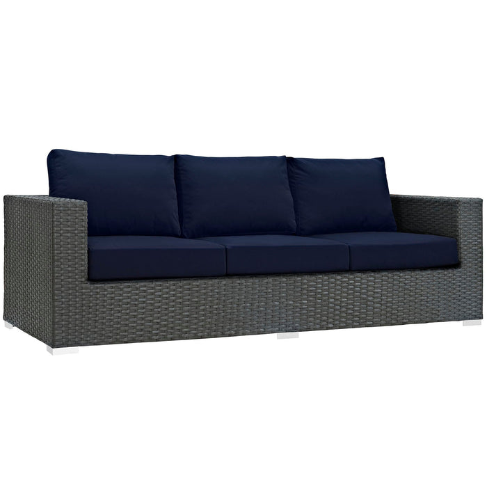 Sojourn Outdoor Patio Sunbrella® Sofa - view 12