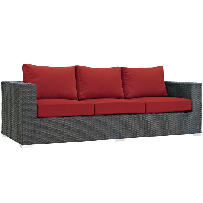 Sojourn Outdoor Patio Sunbrella® Sofa - view 17