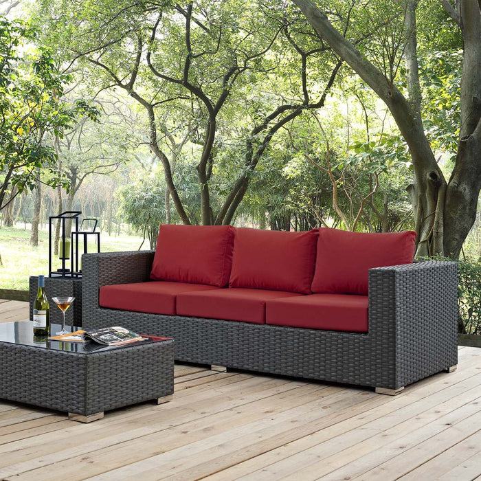 Sojourn Outdoor Patio Sunbrella® Sofa - view 16