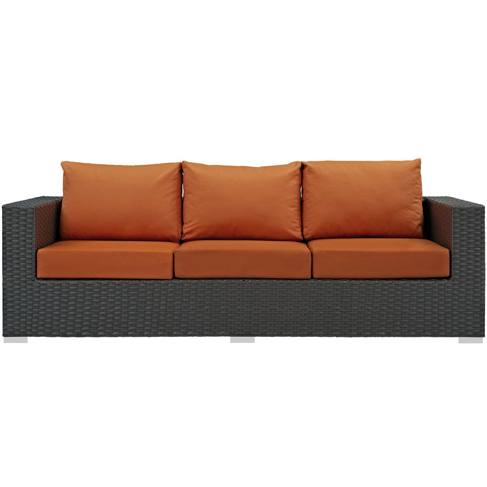 Sojourn Outdoor Patio Sunbrella® Sofa - view 25