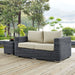 Summon Outdoor Patio Sunbrella® Loveseat - Modway \outdoor\sofas & sectionals