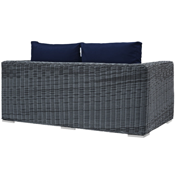 Summon Outdoor Patio Sunbrella® Loveseat - view 14