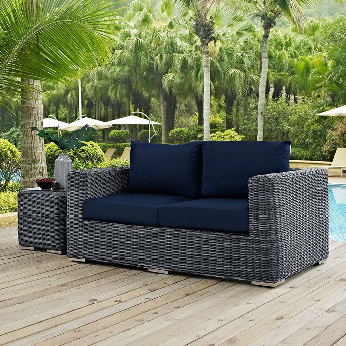 Summon Outdoor Patio Sunbrella® Loveseat - view 11