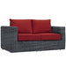 Summon Outdoor Patio Sunbrella® Loveseat - view 17