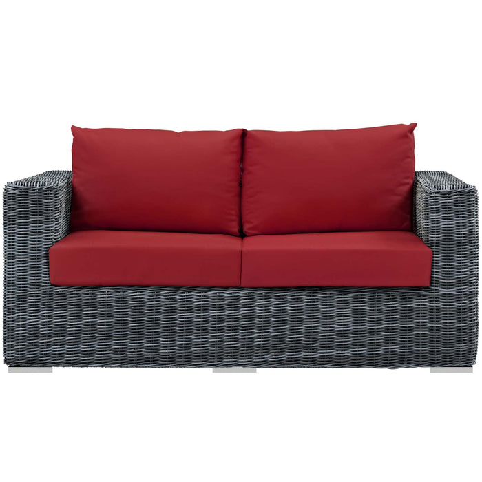 Summon Outdoor Patio Sunbrella® Loveseat - view 20