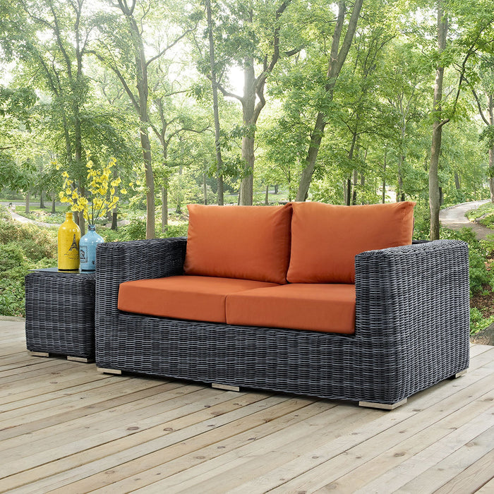 Summon Outdoor Patio Sunbrella® Loveseat - view 21