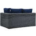 Summon Outdoor Patio Sunbrella® Right Arm Loveseat - view 5