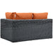 Summon Outdoor Patio Sunbrella® Right Arm Loveseat - view 11