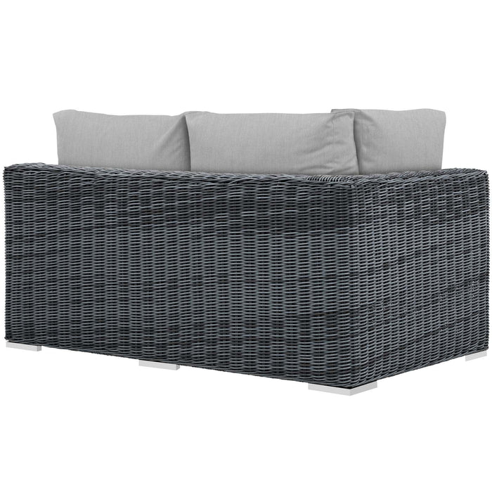 Summon Outdoor Patio Sunbrella® Left Arm Loveseat - view 5