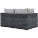 Summon Outdoor Patio Sunbrella® Left Arm Loveseat - view 5