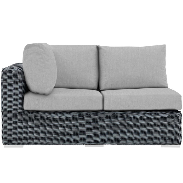 Summon Outdoor Patio Sunbrella® Left Arm Loveseat - view 6