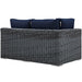 Summon Outdoor Patio Sunbrella® Left Arm Loveseat - view 8