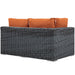 Summon Outdoor Patio Sunbrella® Left Arm Loveseat - view 11