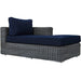 Summon Outdoor Patio Sunbrella® Right Arm Chaise - alternate angle view