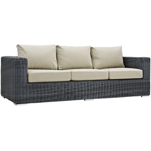 Summon Outdoor Patio Sunbrella® Sofa - alternate angle view