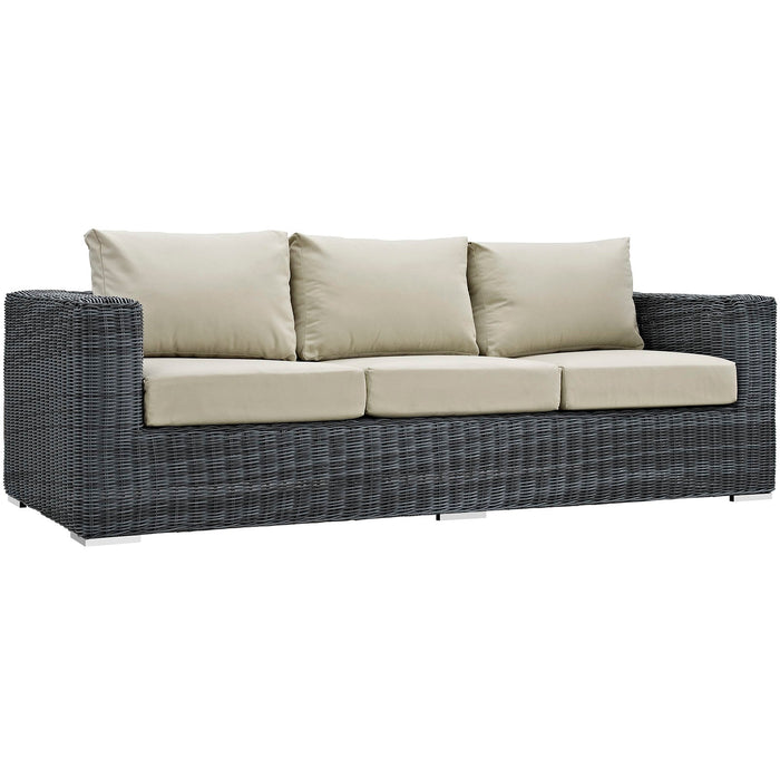 Summon Outdoor Patio Sunbrella® Sofa - alternate angle view